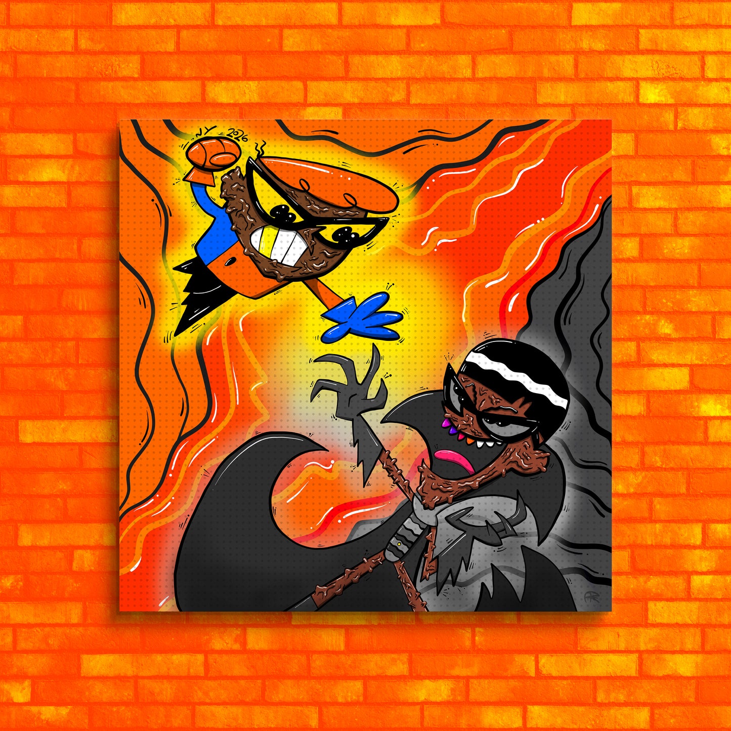 01. Dexter's Laboratory x New York Knicks Win 2026 - Special Edition Print