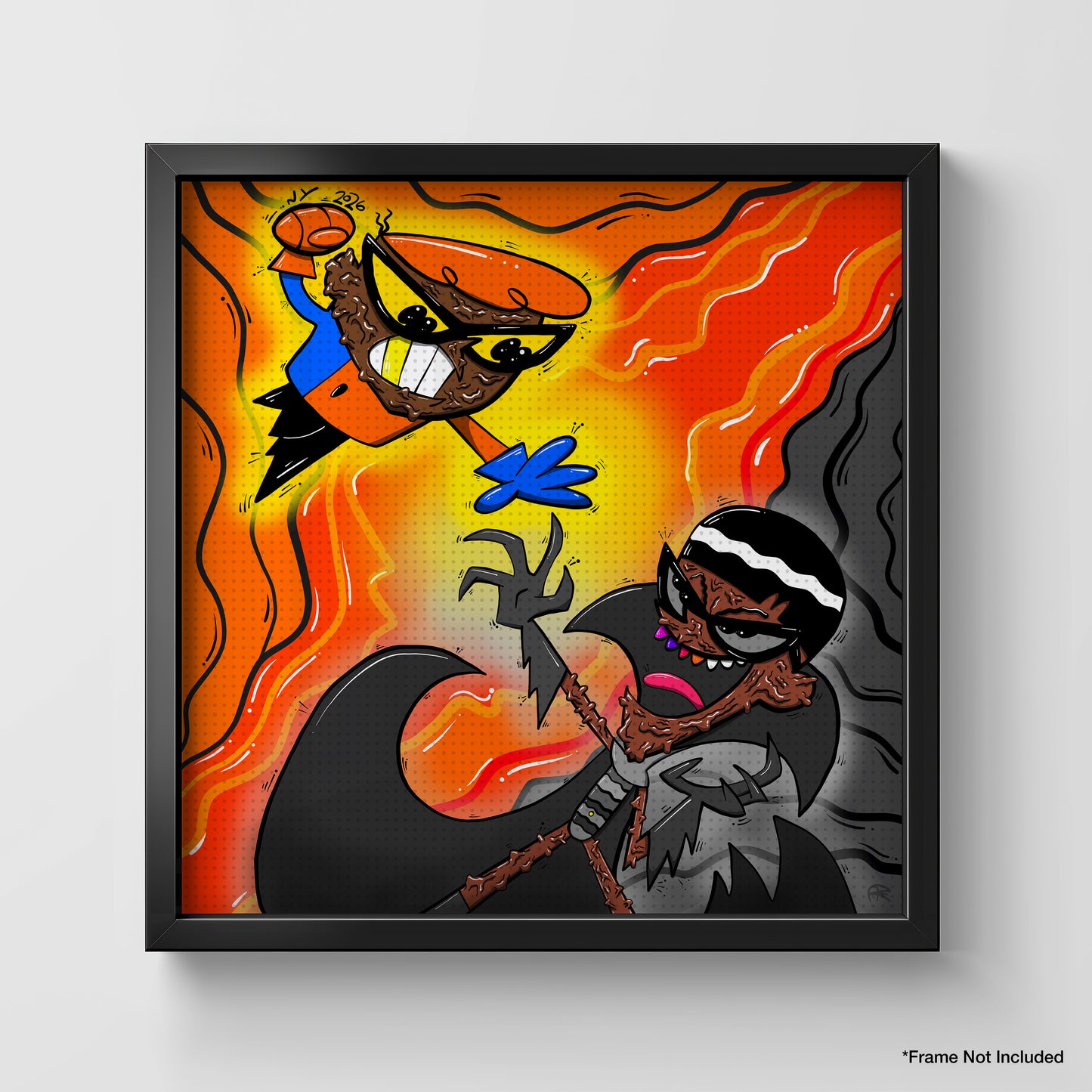 01. Dexter's Laboratory x New York Knicks Win 2026 - Special Edition Print