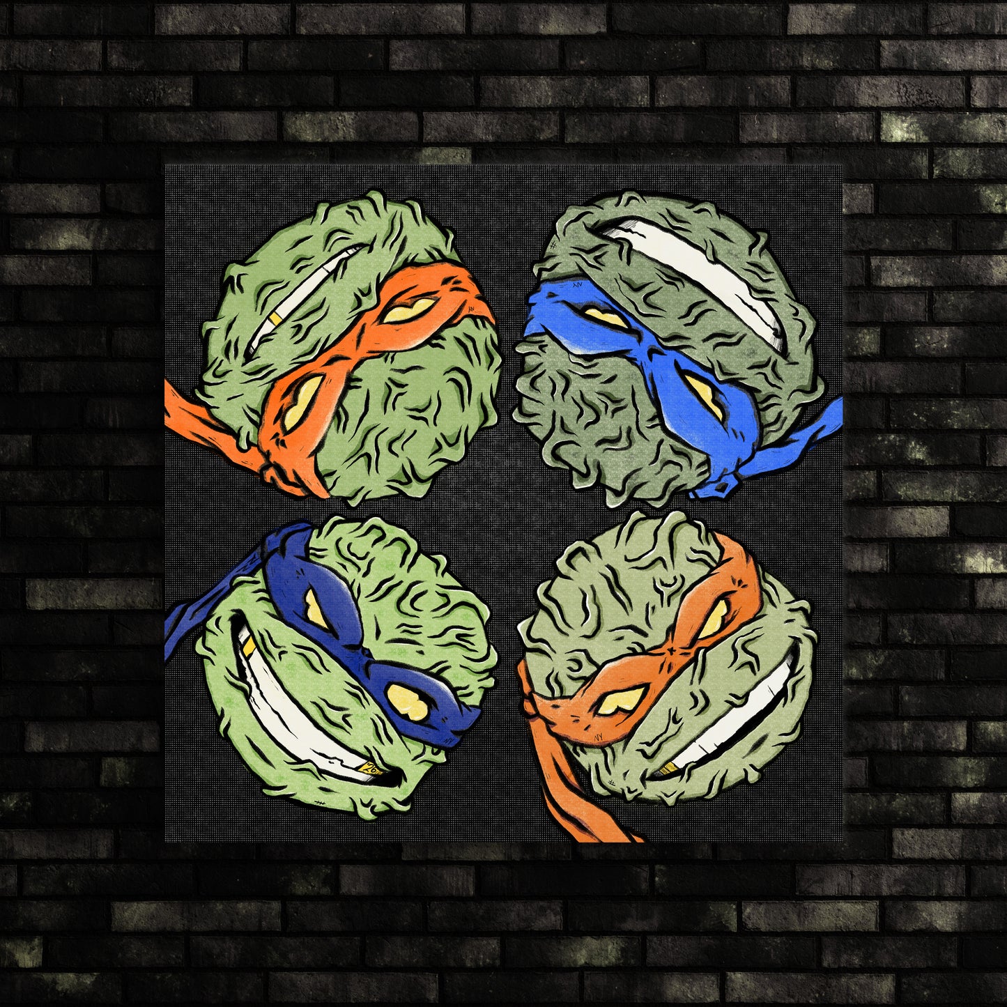 04. TMNT x New York Knicks Win 2026 - Special Edition Print (Teenage Mutant Ninja Turtles)