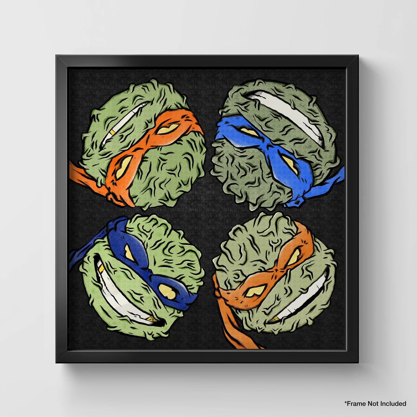 04. TMNT x New York Knicks Win 2026 - Special Edition Print (Teenage Mutant Ninja Turtles)